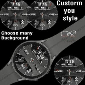 2 4 [N-SPORT350] Digital Sport N-SPORT Watch Face SAMSUNG WATCH FACE