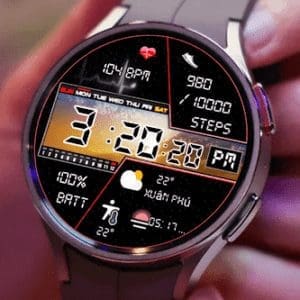 3 11 [N-SPORT580] Digital samsung N-SPORT Watch Face SAMSUNG WATCH FACE