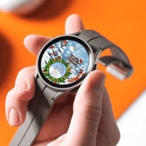 3 7 [N-SPORT560]Merry christmas samsung N-SPORT Watch Face SAMSUNG WATCH FACE