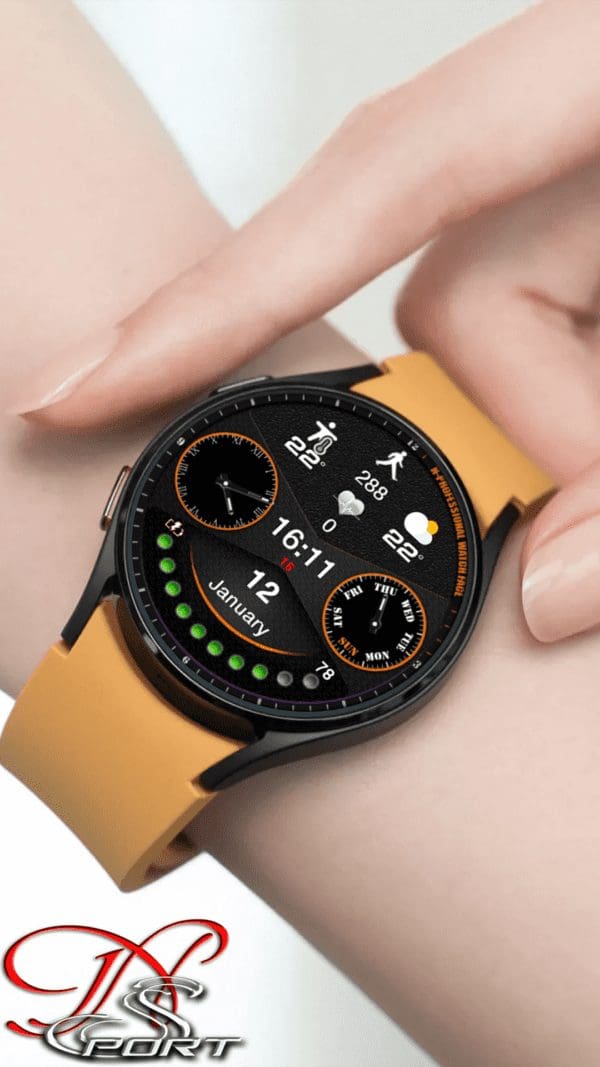 GalaxyWatch4 3 copy 16 [N-SPORT268]Smile samsung N-SPORT Watch Face SAMSUNG WATCH FACE