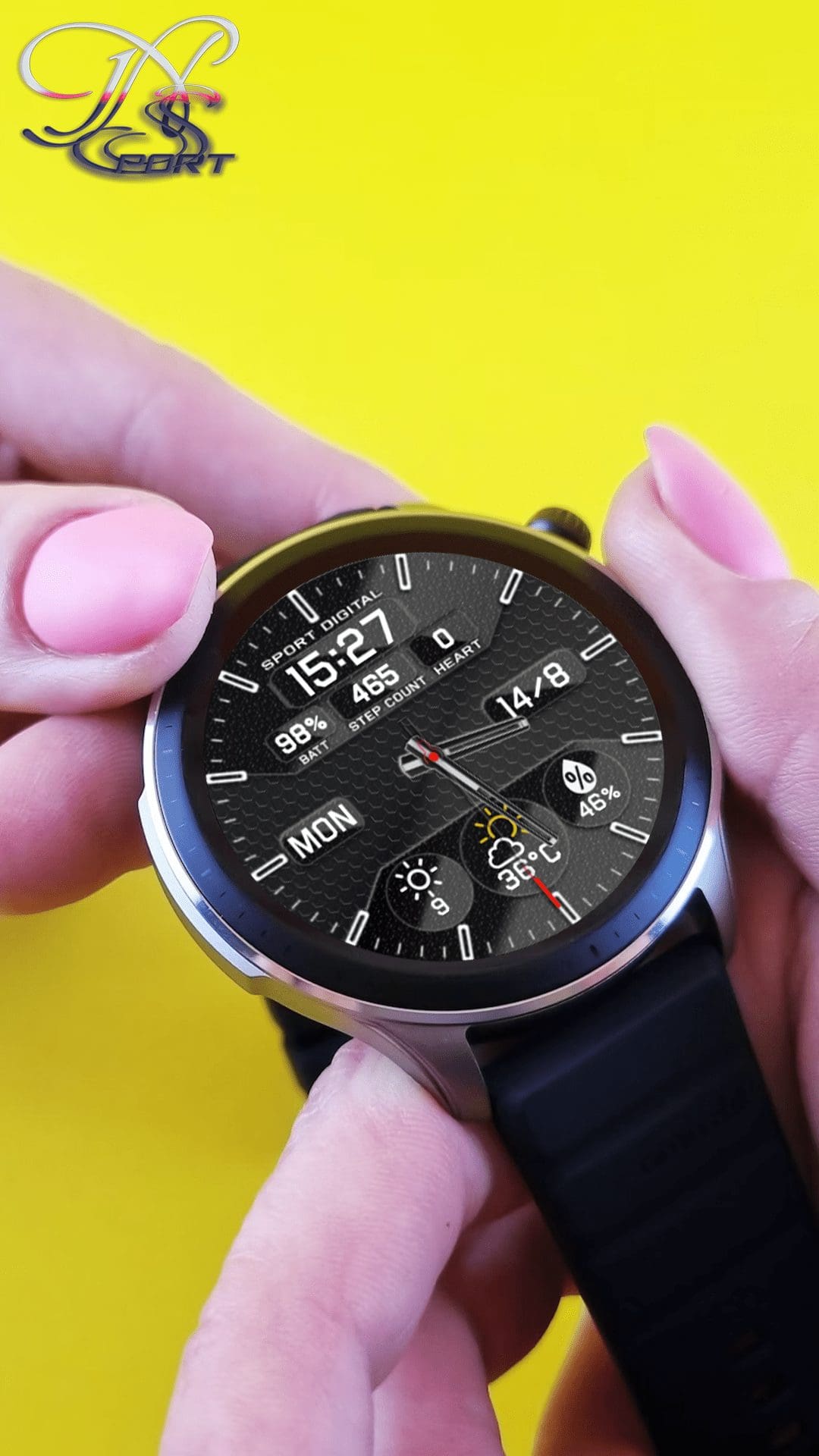 [N-SPORT350] Digital Sport N-SPORT Watch Face
