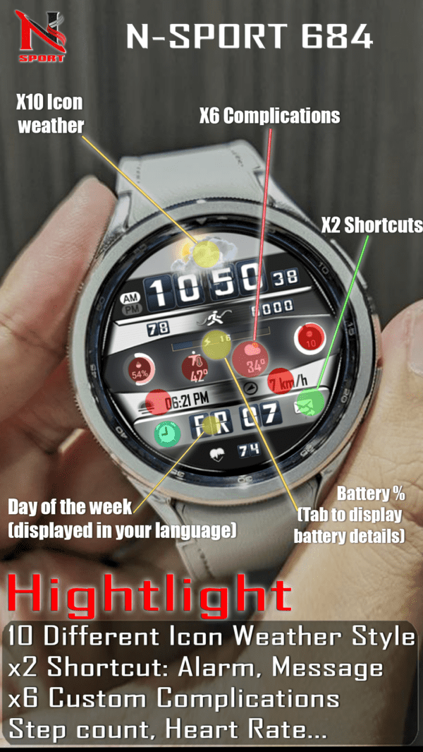 Nsportwatchface Samsunggalaxywatch4 5 6 Wearoswatchface 8.png